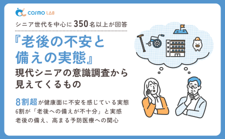 【2024年版】シニア向け老後の不安と備えに関するアンケート・市場調査レポート