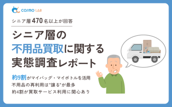 【2025年版】シニア層の不用品買取に関する実態調査レポート